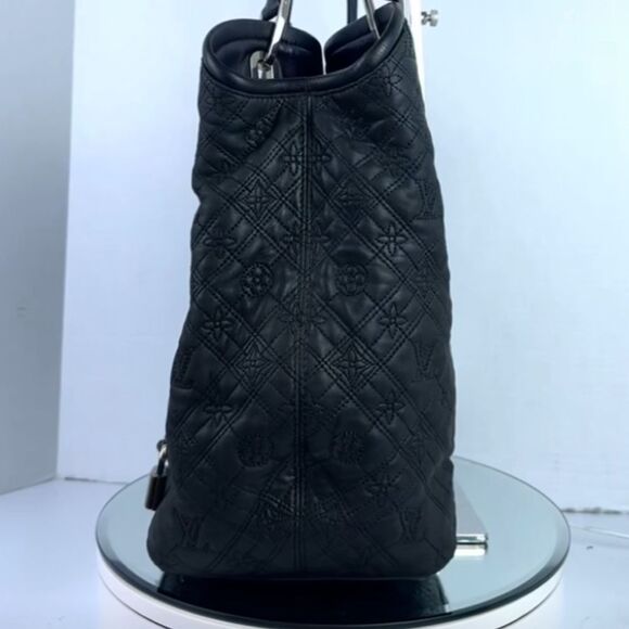 Louis Vuitton LV Hand Bag LiliaGM Black Monogram Antia - Picture 5 of 16